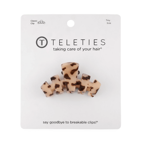 Classic Blonde Tortoise Tiny Claw Clip