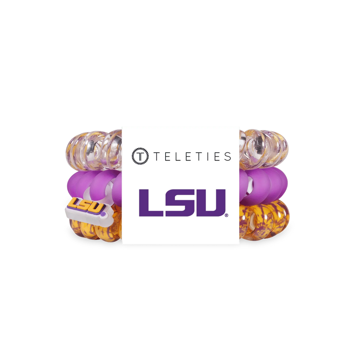 Geaux Tigers! Large Hair Ties
