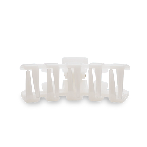Classic Coconut White Medium Claw Hair Clip
