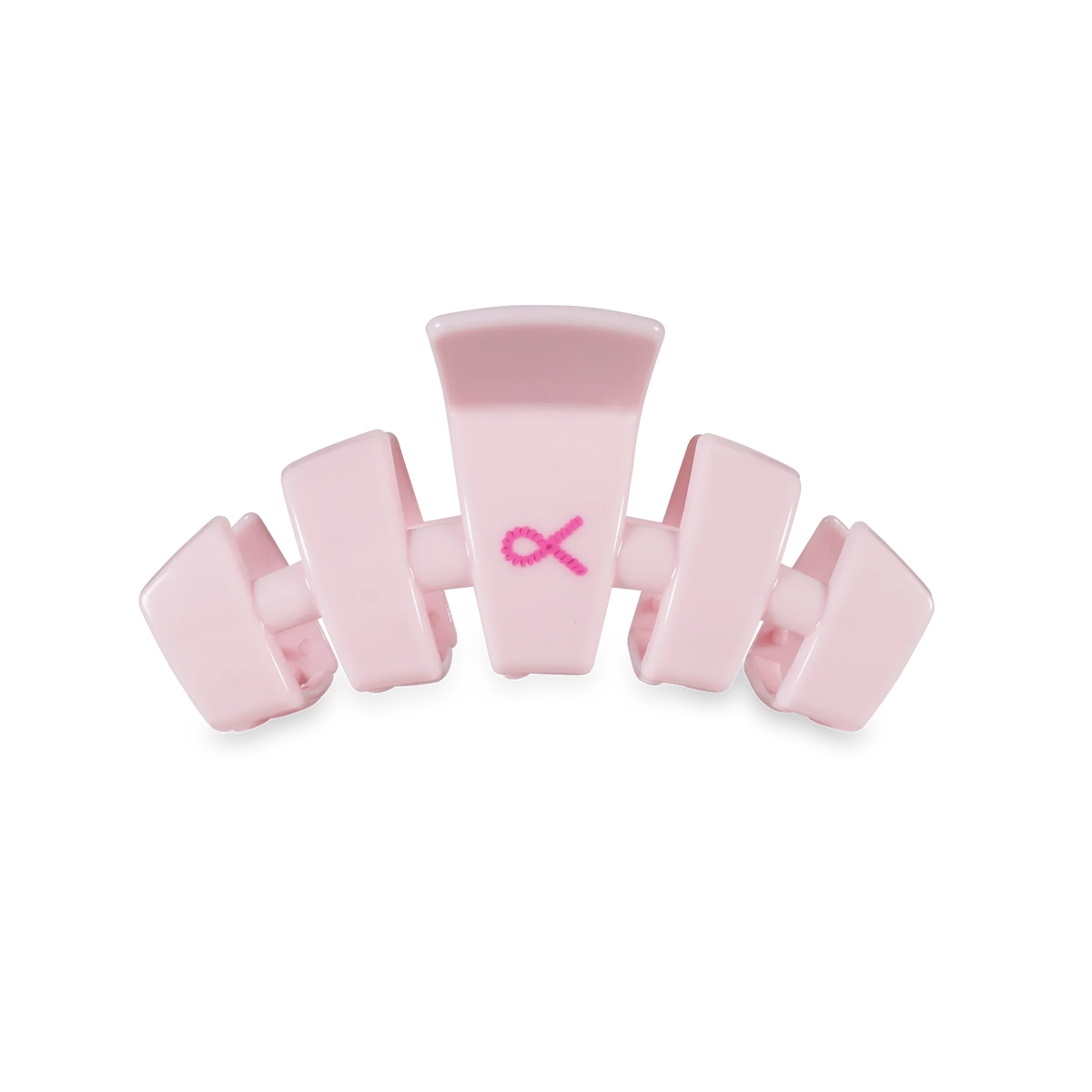 Classic Pink Ribbon Power Medium Claw Clip