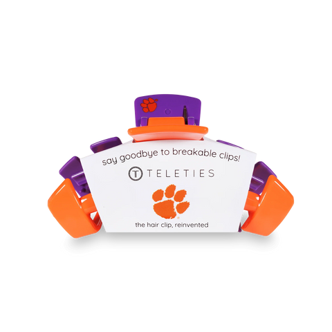 Clemson University Medium Claw Clip
