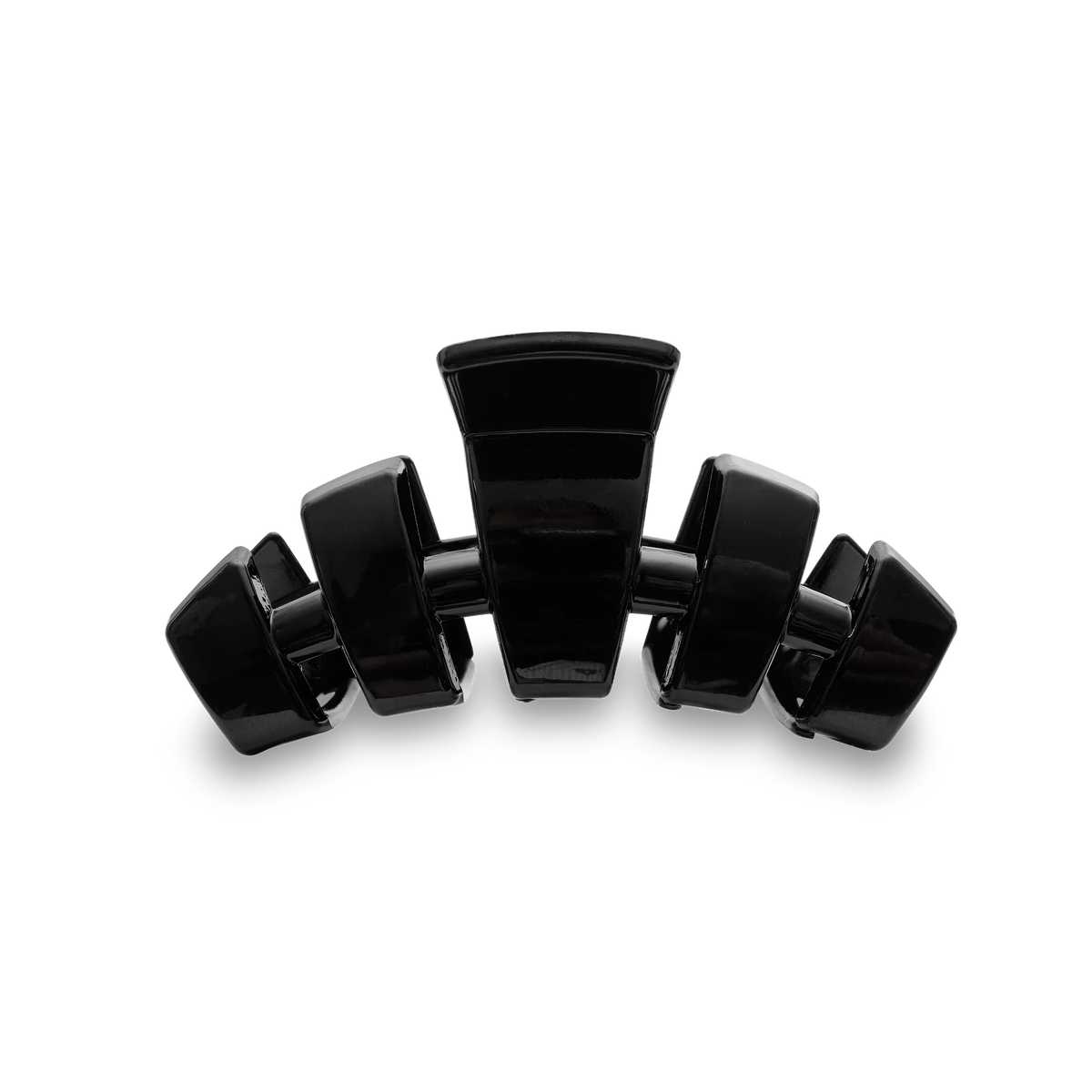 Jet Black Medium Claw Hair Clip