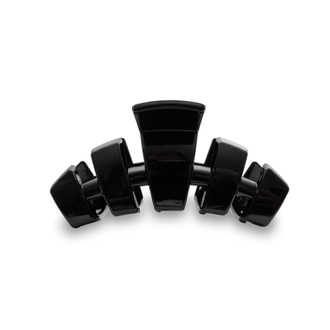 Jet Black Medium Claw Hair Clip
